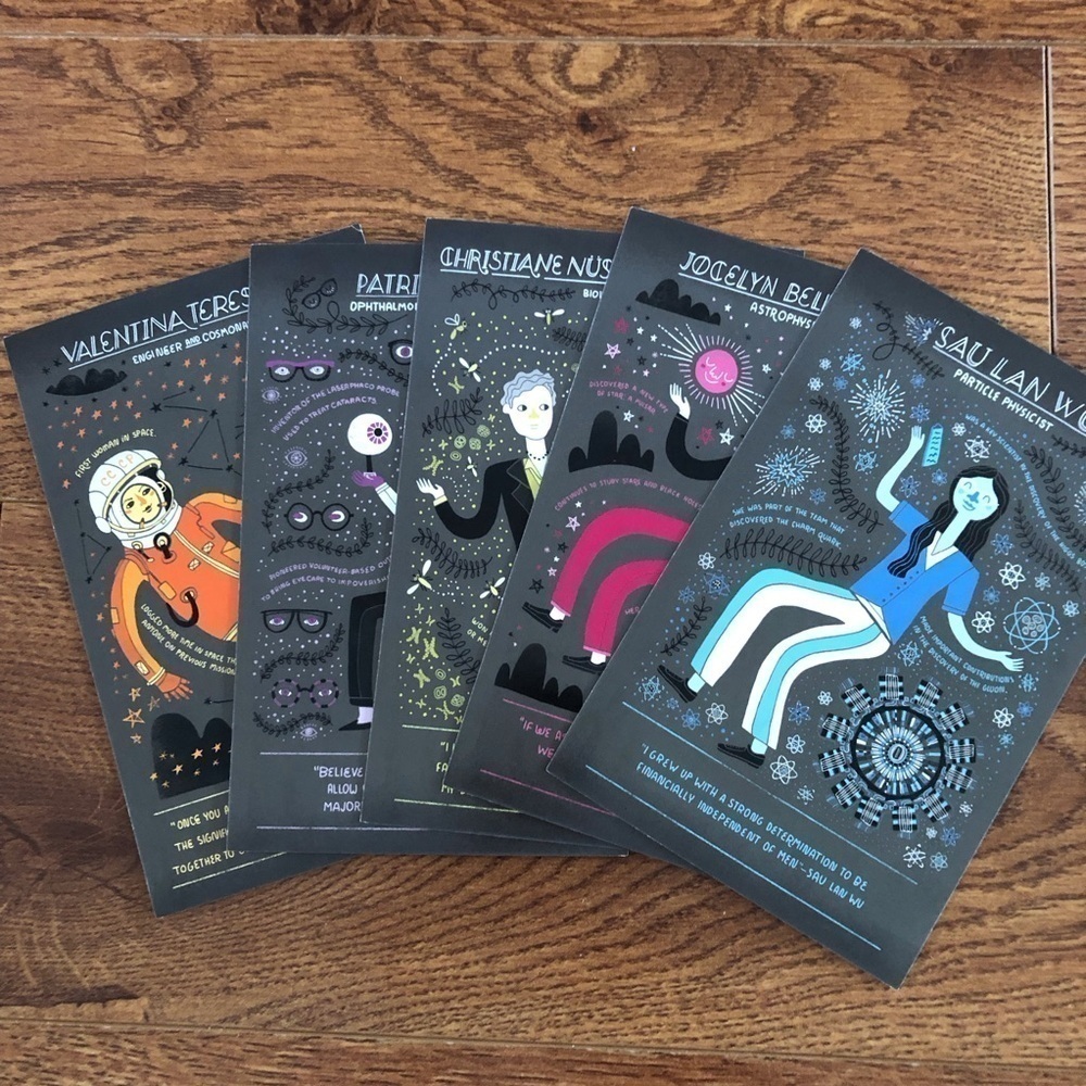 Women in Science by: Rachel Ignotofsky postcard set #10